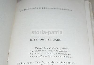 Bari, Società Dante Alighieri: Militaria, Politica, Patriottismo, Scotti, 1913