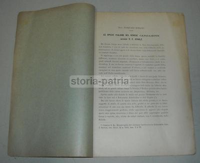 Agraria, Botanica, Cardamine, Schultz, Pasquale Romano, Calabria, Edizione Genova 1905