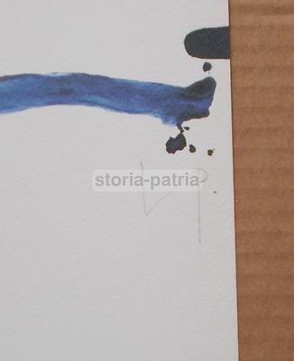 Victor Pasmore, I Colori Dell'Arcobaleno: Indaco. Grafica d'Epoca
