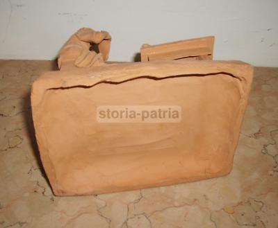 Scultura In Terracotta Raffigurante Calzolai, Manifattura Di Caltagirone