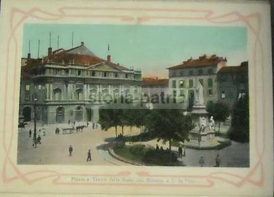 Milano, Teatro alla Scala: Architettura e Veduta Animata della Piazza