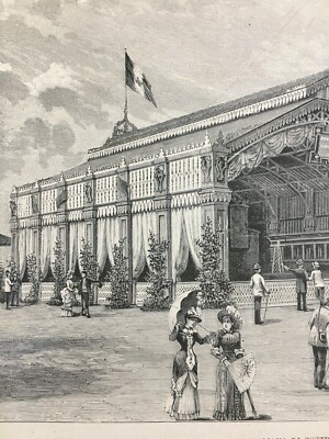 Napoli: Impresa Di Costruzioni Metalliche Cottrau, Padiglione A Torino, 1884