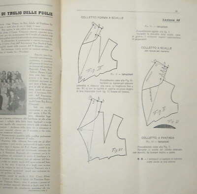 Il Giornale Della Moda: Rivista Di Tecnica Per Sartoria, Bari, 1951