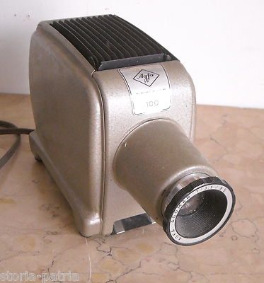 Proiettore d'Epoca Agfa Opticus 100, Ottica Agomar, Germania