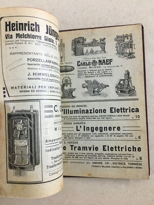 Vademecum Per L'Ingegnere Elettricista   C. Della Salda (1912)