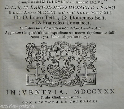 Cronologia Ecclesiastica   Onofrio Panvinio (1730)