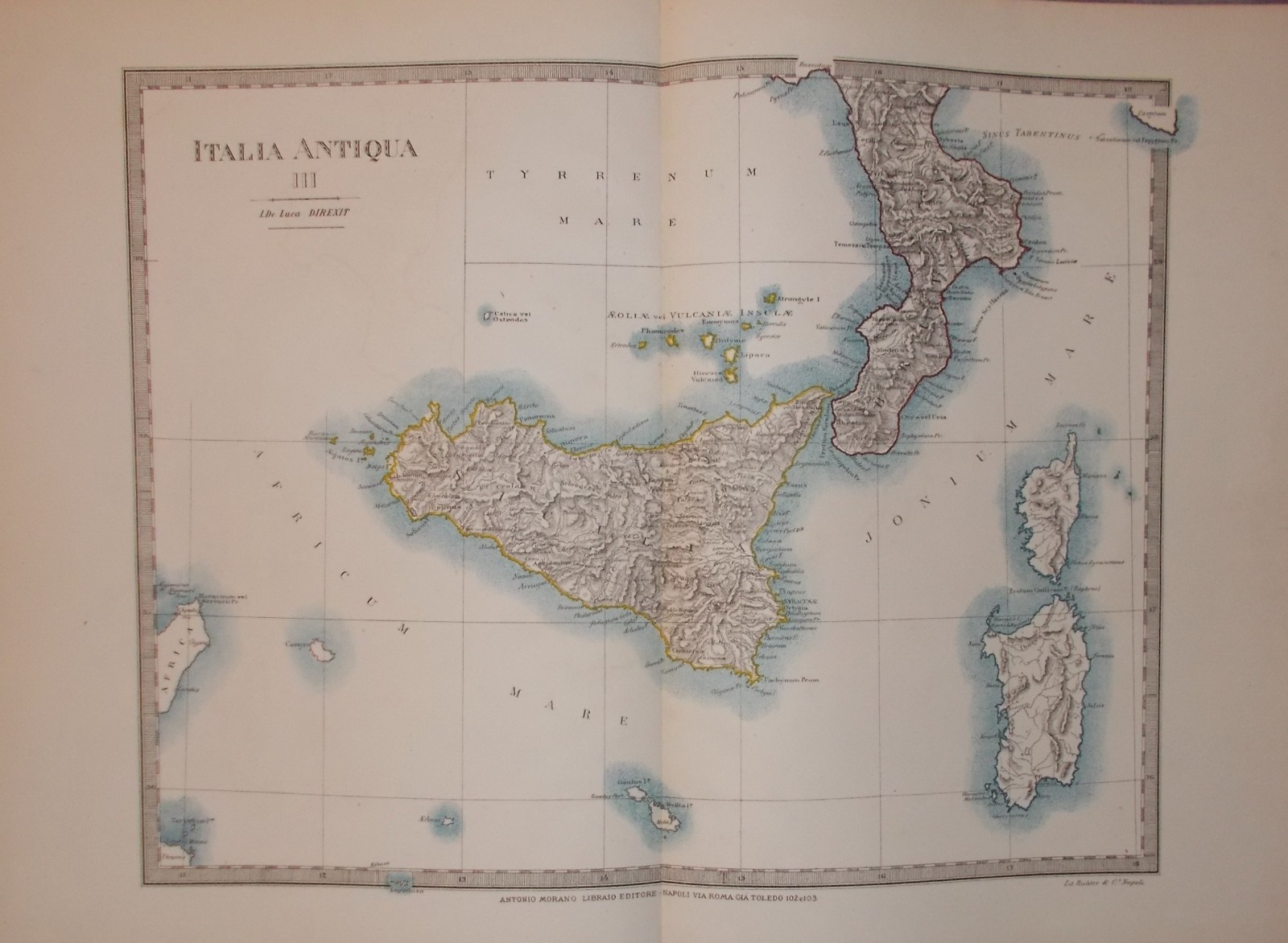 Italia Meridionale: Calabria, Sicilia, Sardegna, Corsica, Isole Eolie, Malta E Napoli