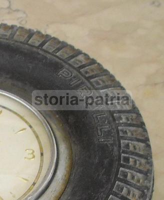 Automobilismo: Pneumatici Pirelli Urania Rolle, Orologio Pubblicitario
