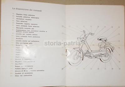 Tecnica Motori Motociclette: Libretto d'Epoca Pubblicitario Benelli 49 Gentlemen, Pesaro