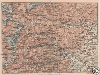 Piemonte, Valle Dell'Orco, Valli Di Lanzo: Cartografia Locale E Viabilità d'Epoca