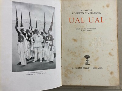 Ual Ual: Militaria Africa, Etiopia. Cimmaruta, Dubat. Edizione d'Epoca Illustrata.