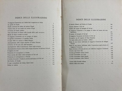 Ual Ual: Militaria Africa, Etiopia. Cimmaruta, Dubat. Edizione d'Epoca Illustrata.