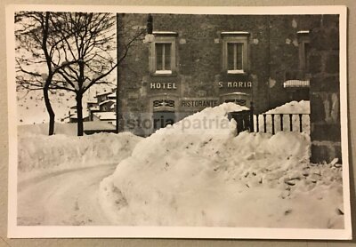 Abruzzo, Scanno, Neve, Hotel Ristorante S. Maria, Celidonio, Pubblicitaria, Tarullo