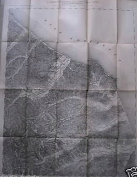 Marche, Ancona: Mappa Militare Del Risorgimento E Dello Stato Pontificio, 1923