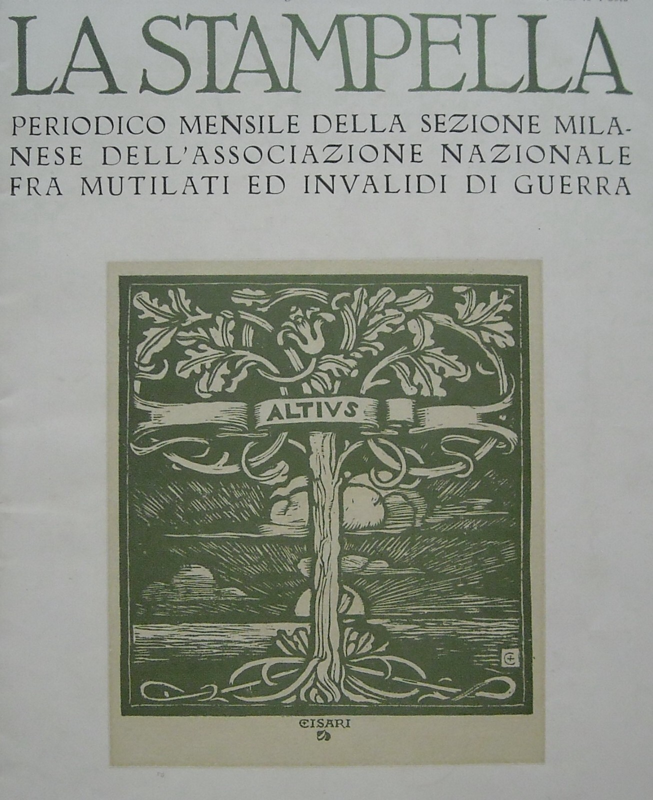 La Stampella: Periodico Della Sezione Milanese Dell'Associazione Nazionale Fra Mutilati Ed Invalidi Di Guerra, Giugno 1929