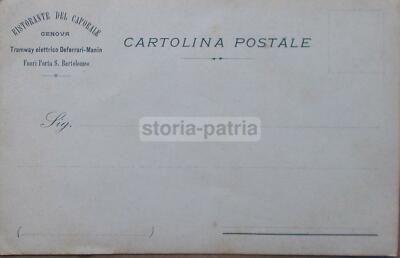Liguria, Genova: Ristorante Del Caporale, Pubblicitaria E Tramway