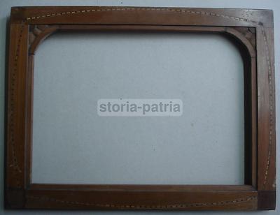 Cornice In Legno Intarsiato Stile Liberty