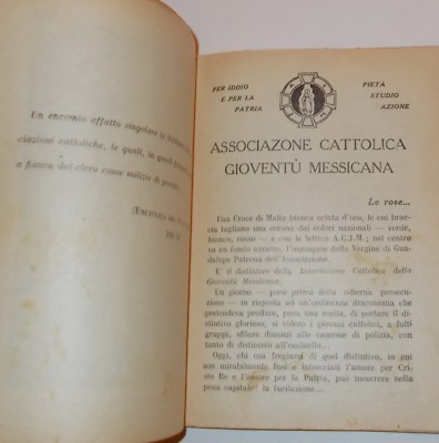 Giovinezza Eroica. Martirio Dei Soci Della A.C.J.M. In Messico. Illustrato, 1930 Circa
