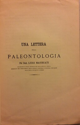 Scienze Naturali: Paleontologia, Sardegna, Sassari. Macchiati, Antica Edizione