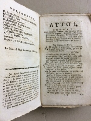Francesco Albergati Capacelli: Opere, Tomo II (La Tarantola, Nadir)   1792