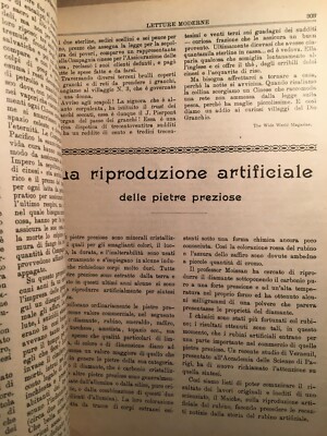 Psiche Letture Moderne Illustrate, Palermo 1903   Colombo, Charcot, Savoia