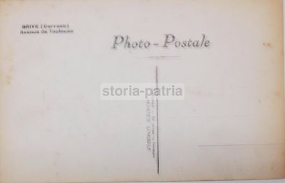 Veduta Fotografica Di Brive (Corrèze) Con Automobili d'Epoca