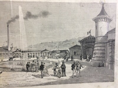 Torino, Arte E Architettura All'Esposizione Del 1884: Due Vedute Animate Dell'Artista Bonamore