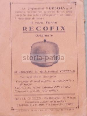 Ricettario Pubblicitario Lievito Delizia   Pasticceria E Dolciaria