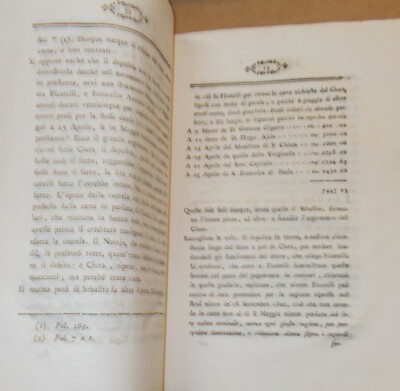 Puglia, Taranto. Giuridica E Notariato. Antica Allegazione Di Giovanni Jatta, 1806