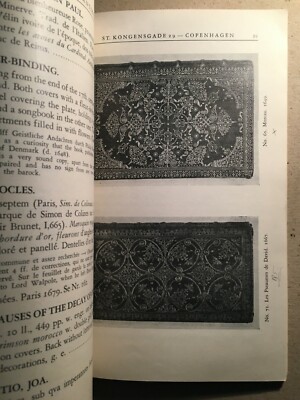 Arte Del Libro: Legature Artistiche E Rilegature Antiche   Catalogo Branners, 1951