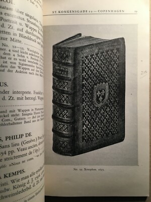 Arte Del Libro: Legature Artistiche E Rilegature Antiche   Catalogo Branners, 1951