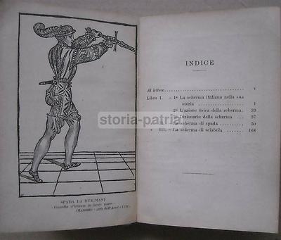 Scherma Italiana: Storia E Tecnica Della Spada E Della Sciabola