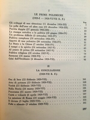 La Conciliazione (1923 1931), Arnaldo Mussolini, Hoepli, 1935