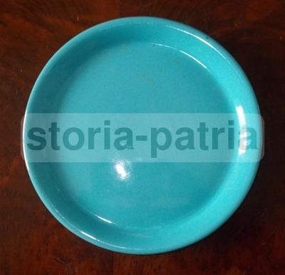 Vassoio Decorativo In Ceramica Rometti, Umbria, Metà Del XX Secolo