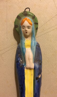 Arte Della Ceramica: Immagine Devozionale, Madonna Stilizzata