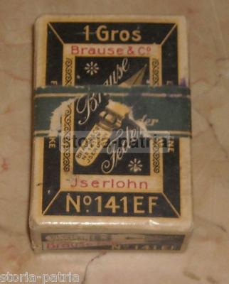 Scrittura, Calligrafia, Penne, Pennini: Astuccio Pubblicitario Iserlohn Brause & C.