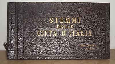 Regionalismo Italiano, Araldica E Stemmi: Antico Album Di Figurine Polveri Brioschi