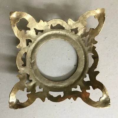 Hand-Decorated Porcelain Ornament with Floral Motifs, Sevres