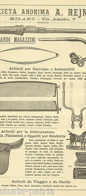 Carrozze, Automobili, Accessori, Selle Per Cavalli, Scuderia, Caccia, Valigeria Rejna