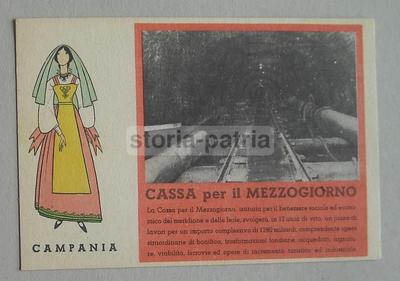 Campania, Propaganda Economica, Cassa Per Il Mezzogiorno, Castelmorrone: Acquedotto E Costume