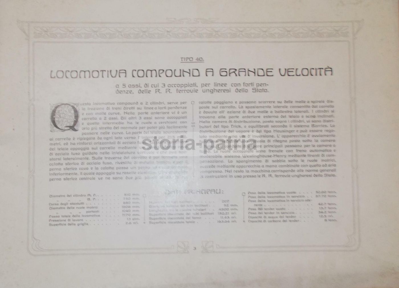 Regie Ferriere Dello Stato Ungherese   Album Tecnico Di Locomotive
