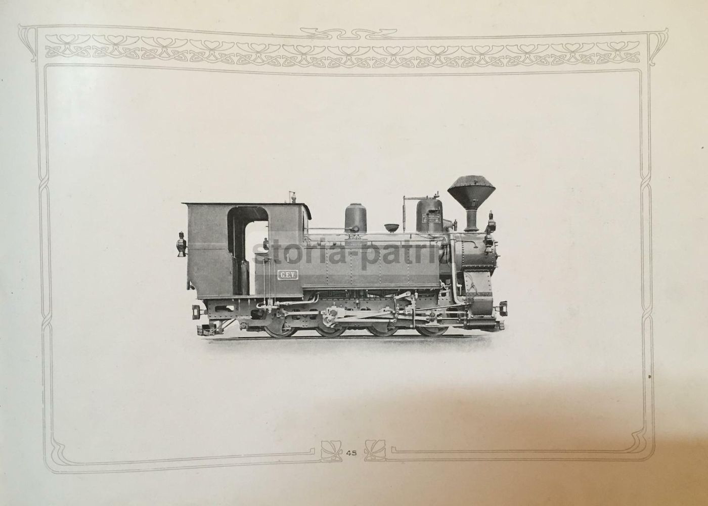 Regie Ferriere Dello Stato Ungherese   Album Tecnico Di Locomotive