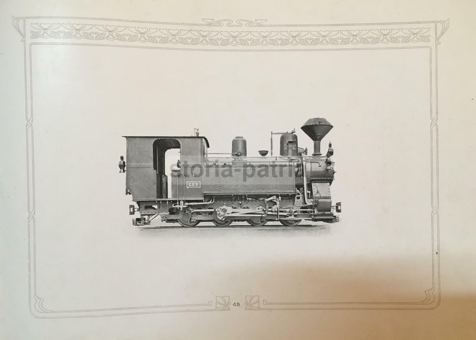 Regie Ferriere Dello Stato Ungherese   Album Tecnico Di Locomotive