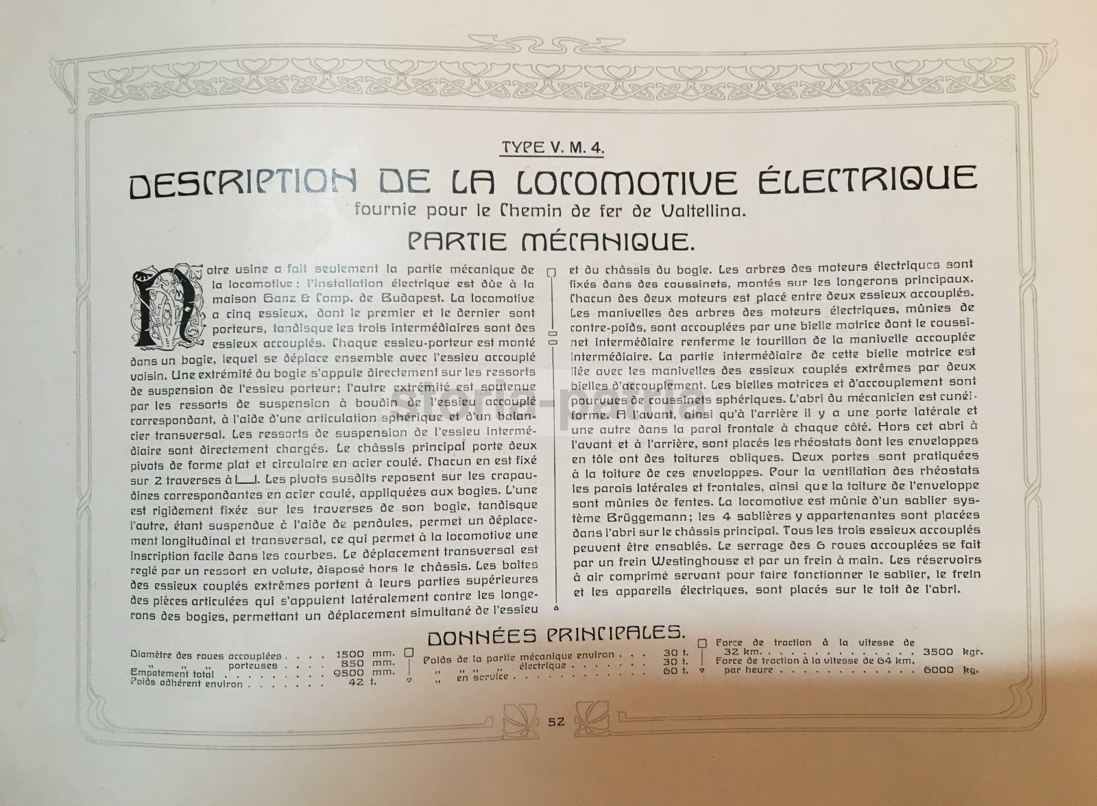 Regie Ferriere Dello Stato Ungherese   Album Tecnico Di Locomotive
