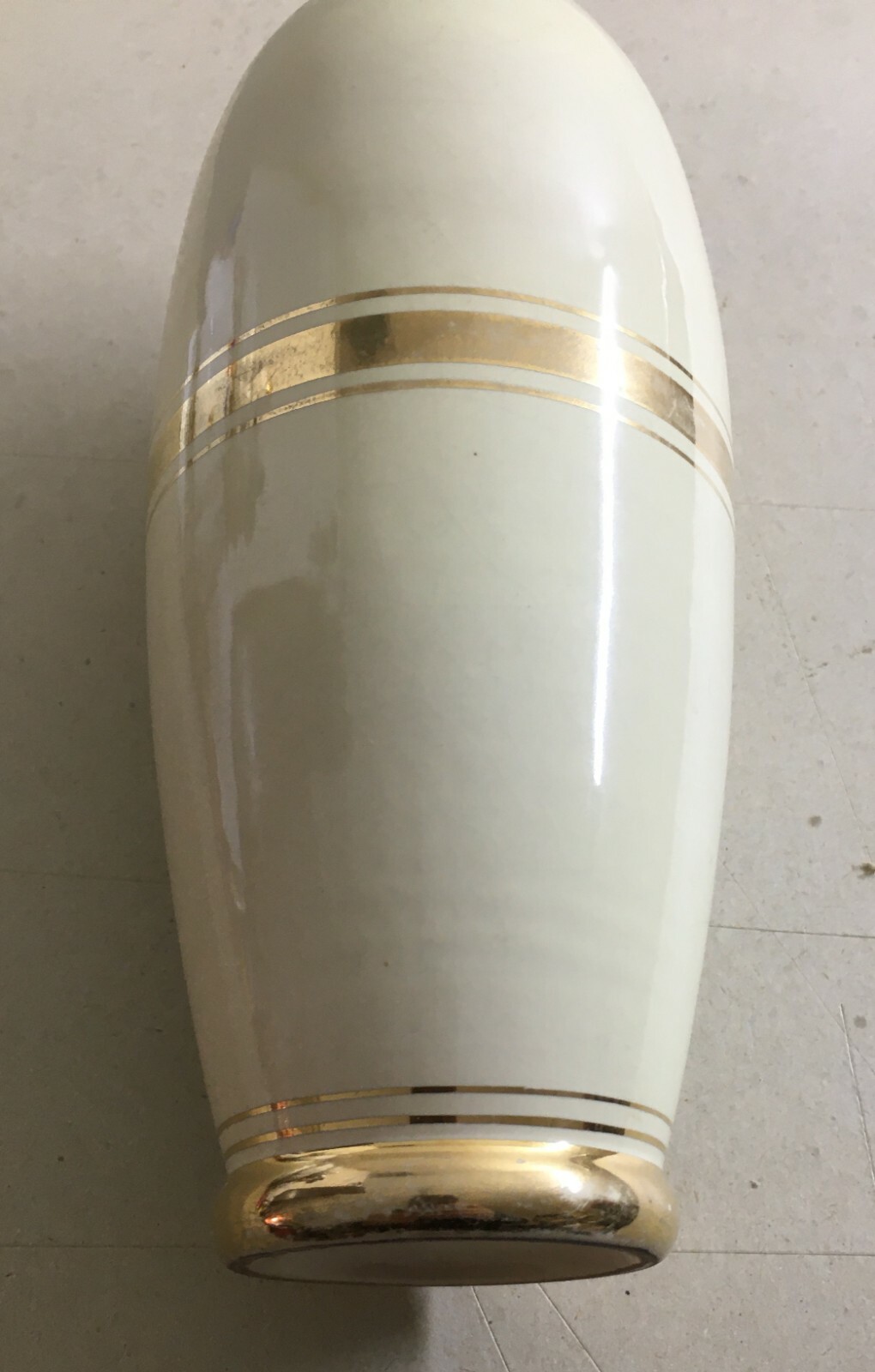 Ceramica Da Collezione Pucci Umbertide Con Laminatura Dorata