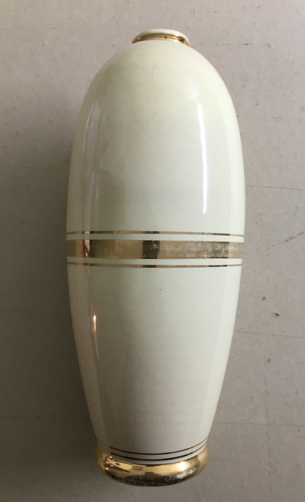 Ceramica Da Collezione Pucci Umbertide Con Laminatura Dorata