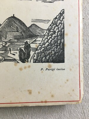 Toscana, Versilia, Artista Pietro Parigi, Letteratura Del '900, Telio Taddei, 1946