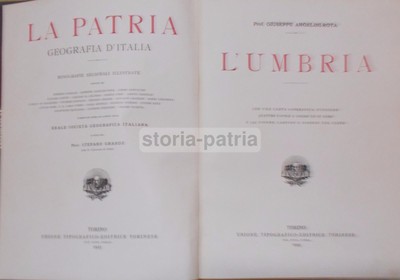 Giuseppe Angelini Rota   L'Umbria. Torino, UTET, 1925