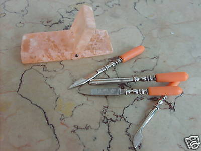 Igiene Mani, Unghie, Manicure, Vecchia Trousse, Modernariato Da Collezione d'Epoca