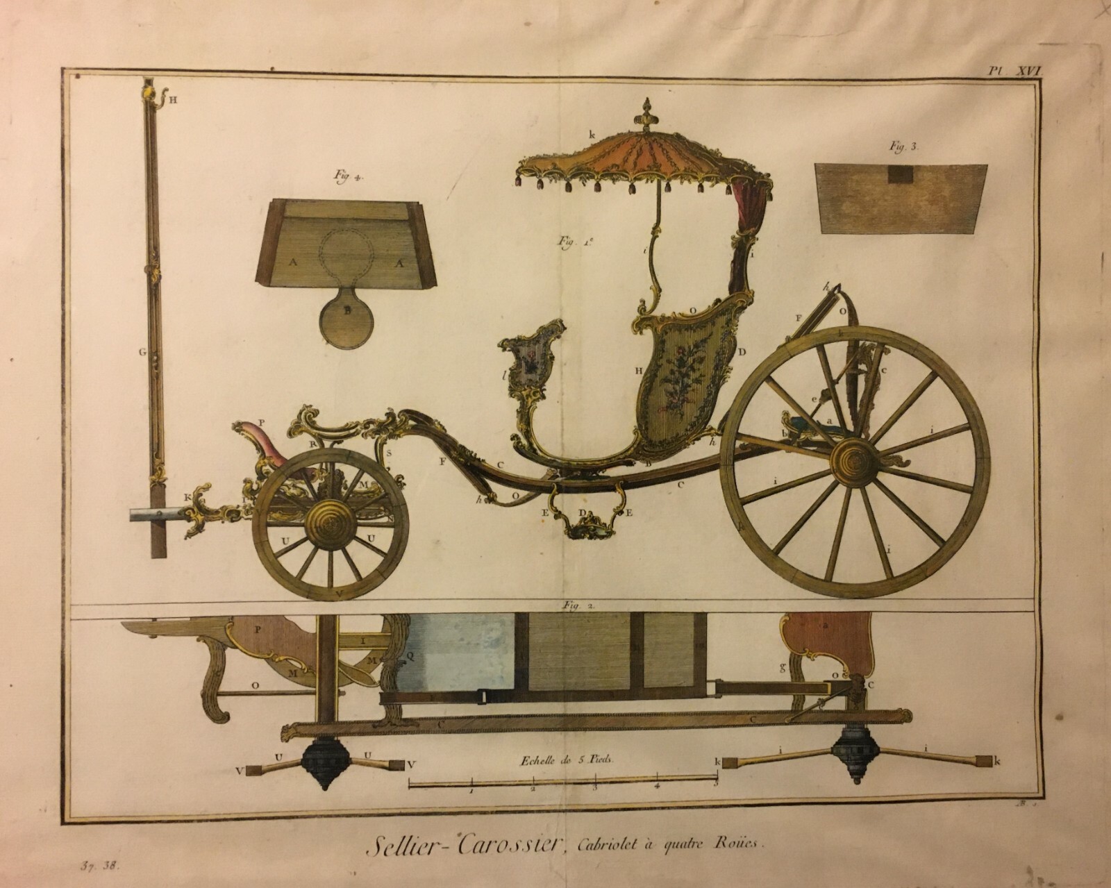 Antiche Carrozze: Carrozza Cabriolet A Quattro Ruote